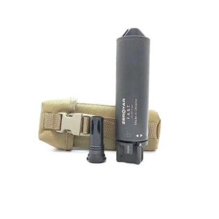 Саундмодератор Zbroyar F.A.S.T. (Fast-Attach Suppressor Tactical) 1\2 28 5.56/223 военного образца