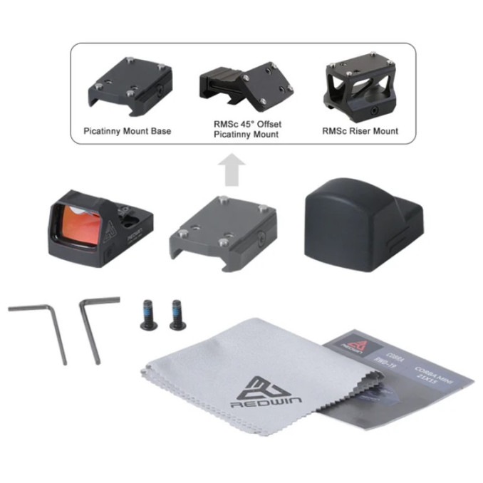 Коллиматорный прицел COBRA MINI 21X15 MOS RMS By Red Win Optics