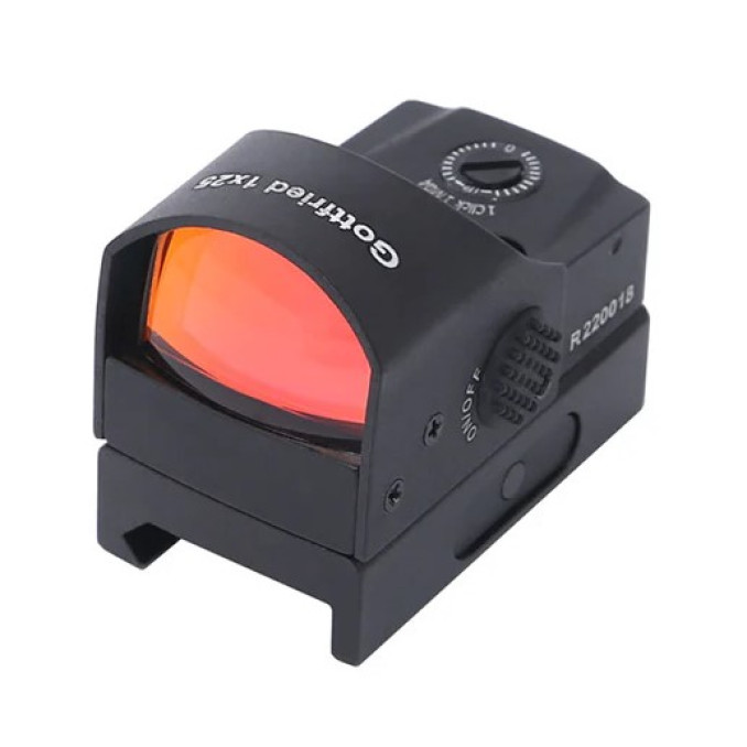 Коліматорний приціл GOTTFRIED 1X25 від Red Win Optics