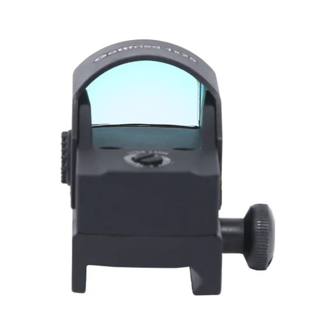 Коліматорний приціл GOTTFRIED 1X25 від Red Win Optics