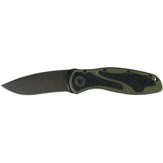 Ніж Kershaw Blur Black Blade, к: оливковий