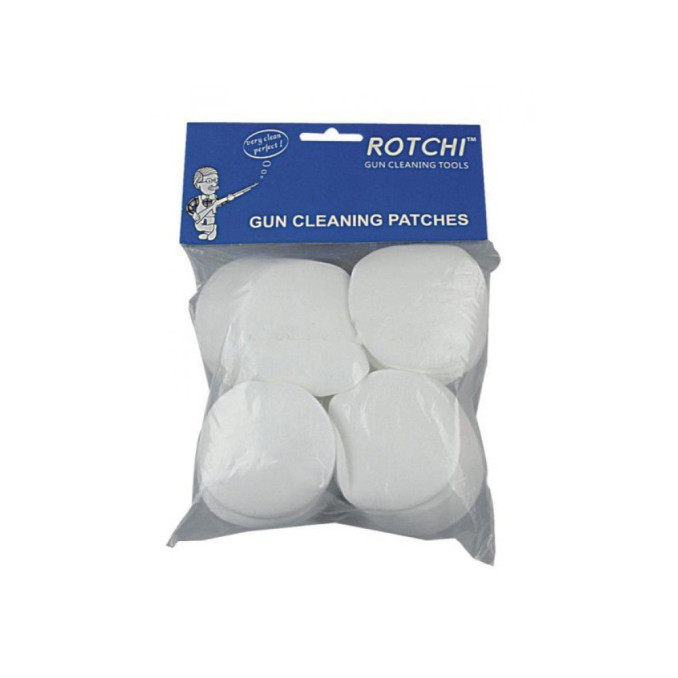 Патчі 100% cotton cleaning patches, round, size: 1" ROTCHI
