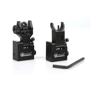 Механічні приціли BEAR CREEK ARSENAL BCA Gen-2 Flip Up, передній + задній комплект