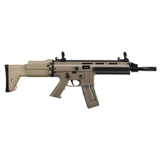 Карабин охотничий нарезной ISSC MSR MK22 Commando Desert collapsible stock кал. 22LR песчаный