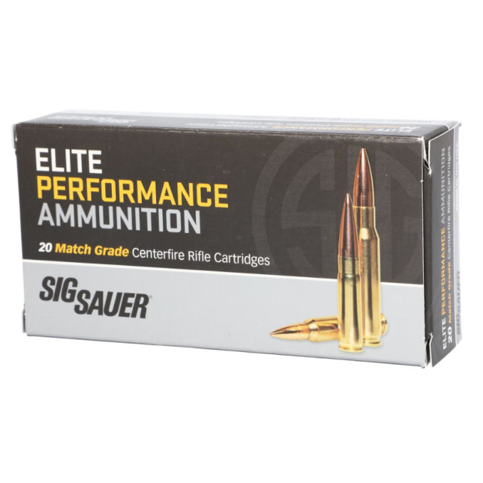 Патрон SIG SAUER кал. 308WIN ELITE MATCH GRADE OTM 175gr / 11.34гр
