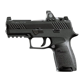 Пистолет спортивный Sig Sauer P320 кал. 9MM 3,9" NITRON BLK в комплекте с прицелом ROMEO1