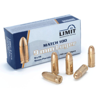 Патрон Limit Z, 9х19мм, FMJ, 124 grs