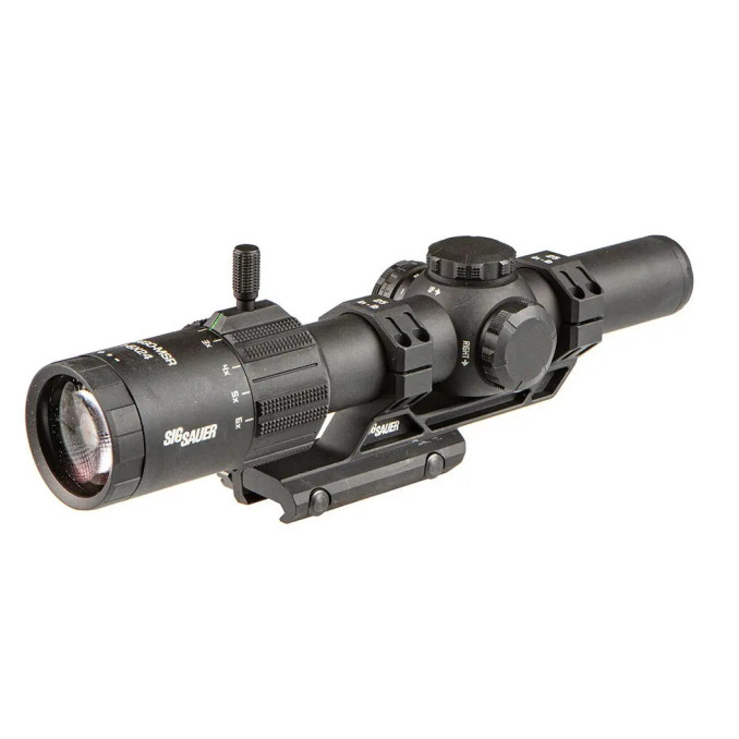 Оптичний приціл SigSauer TANGO MSR 1-6x24MM 30MM SFP ILLUMINATED MSR BDC6 RETICLE 0,5MOA CAPPED TURR