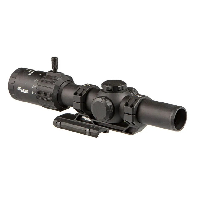 Оптичний приціл SigSauer TANGO MSR 1-6x24MM 30MM SFP ILLUMINATED MSR BDC6 RETICLE 0,5MOA CAPPED TURR