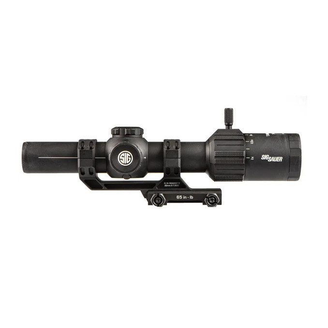 Оптичний приціл SigSauer TANGO MSR 1-6x24MM 30MM SFP ILLUMINATED MSR BDC6 RETICLE 0,5MOA CAPPED TURR