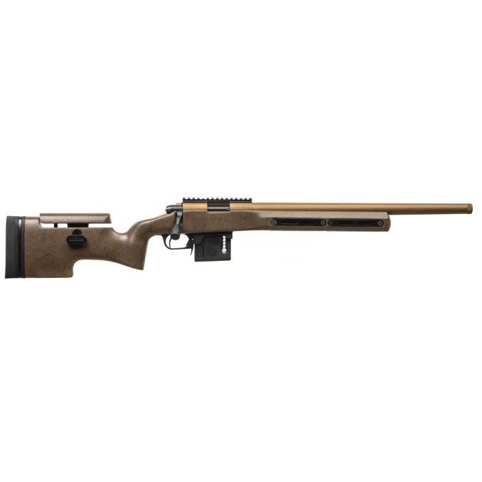 Карабин нарезной VUDOO V22 22LR BARRELED ACTION 20'' MTU BROWN RIDGEBACK BROWN