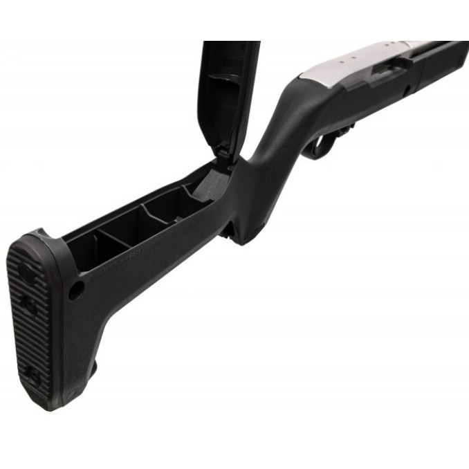 11100MB Карабин нарезной RUGER K10/22-TD Synthetic, Stainless Steel 22LR Backpacker Black