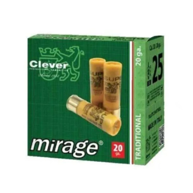 Патрон мисливський MIRAGE Т3 к.20/16/70 №9,5 28 г