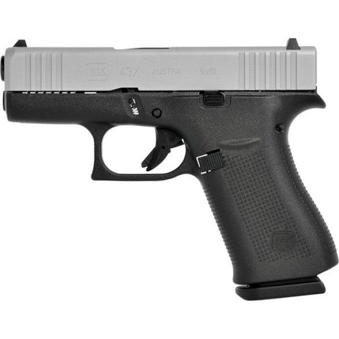 Спортивний пістолет Glock 43X 9мм (9х19) SILVER