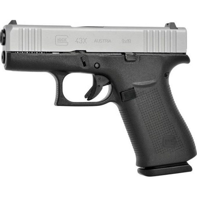 Спортивний пістолет Glock 43X 9мм (9х19) SILVER