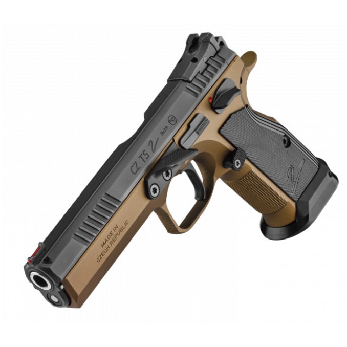 Спортивный пистолет CZ TS 2 DEEP BRONZE 9x19