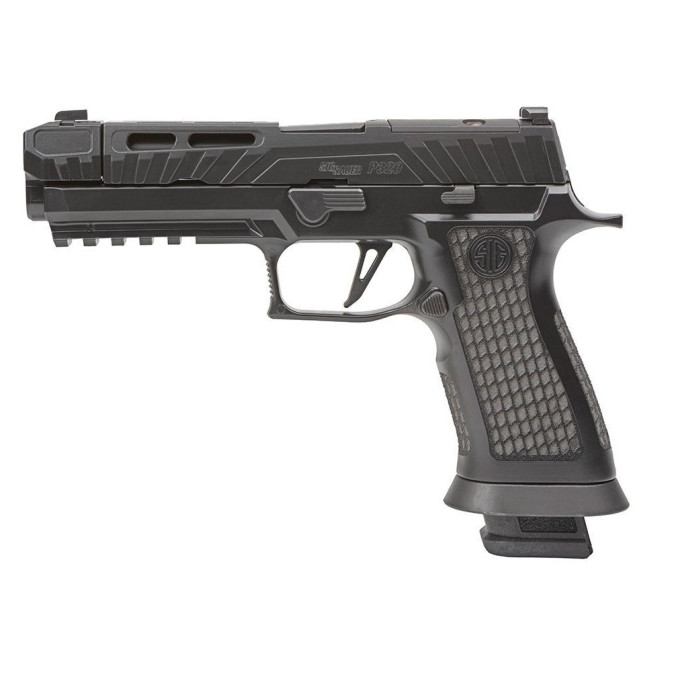 Пистолет спортивный Sig Sauer P320 Spectre Comp Blackout кал 9мм полуавтоматический