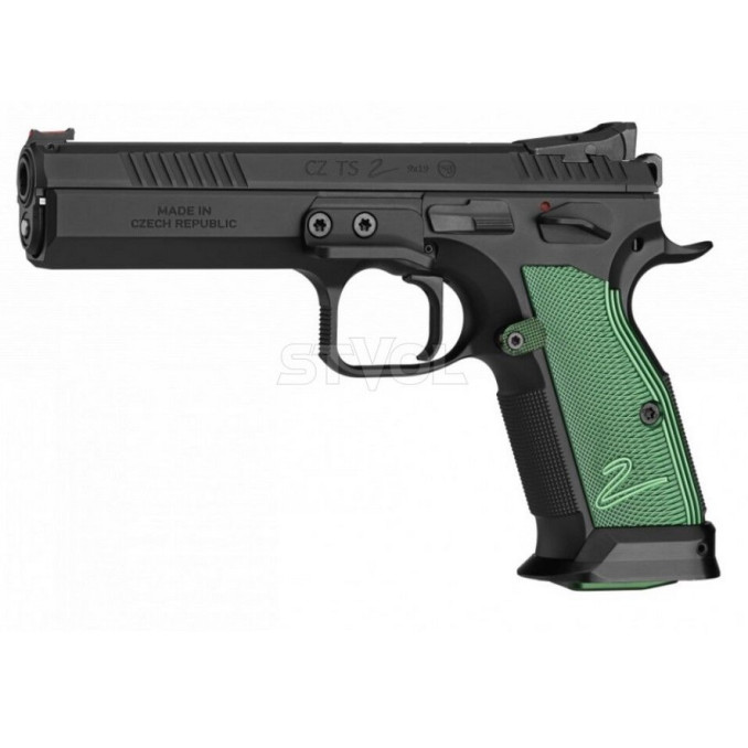 Пістолет спортивний CZ TS 2 RACING GREEN, 9x19, 20rnd.