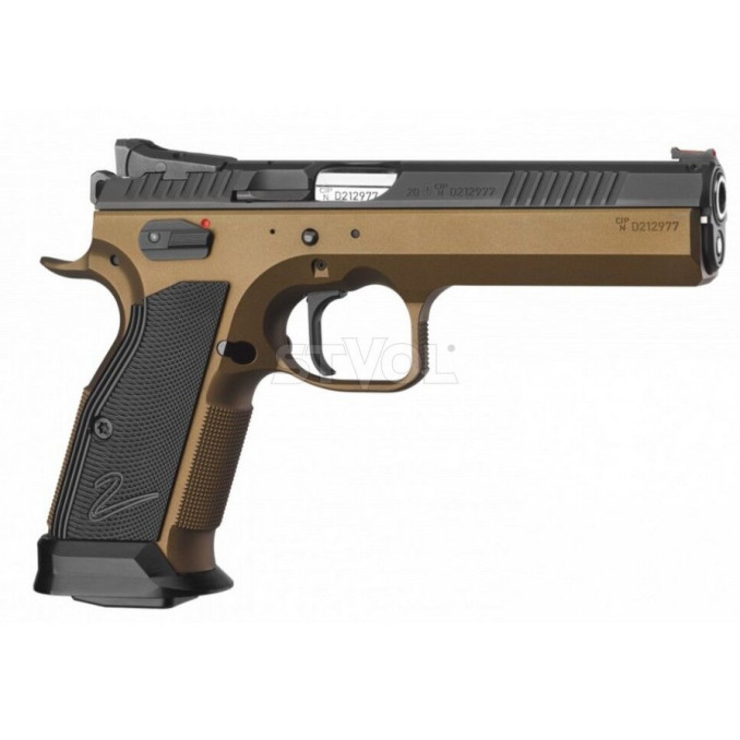 Пістолет спортивний CZ TS 2, DEEP BRONZE 9x19 20rd
