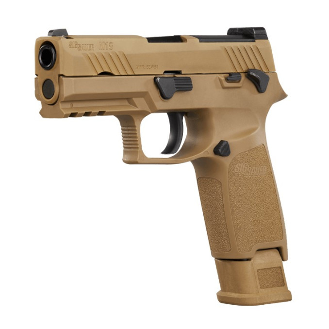Пистолет спортивный Sig Sauer M18 кал. 9x19, ствол 99 мм, Coyote