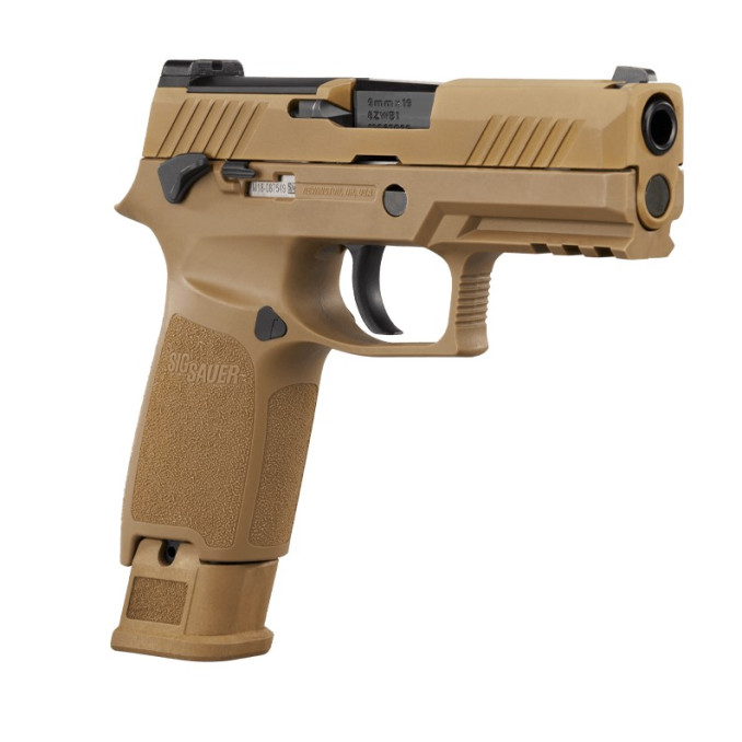 Пистолет спортивный Sig Sauer M18 кал. 9x19, ствол 99 мм, Coyote