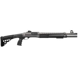 Ружье Huglu ATROX Tactic Plus Grey Telescopic Stock кал. 12/76, ствол 470 мм