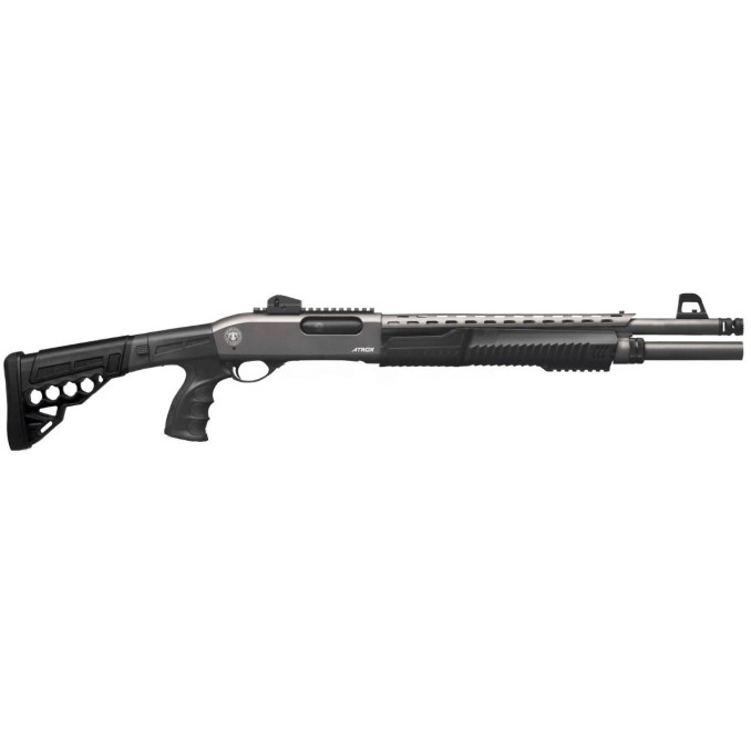 Ружье Huglu ATROX Tactic Plus Grey Telescopic Stock кал. 12/76, ствол 470 мм