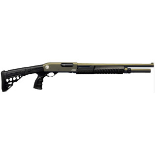 Ружье Huglu ATROX Basic Khaki Telescopic Stock кал. 12/76, ствол 510 мм