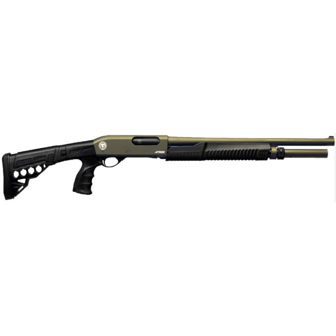 Ружье Huglu ATROX Basic Khaki Telescopic Stock кал. 12/76, ствол 510 мм