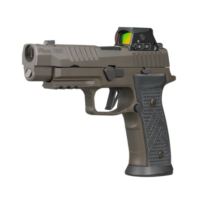 Пистолет спортивный Sig Sauer P320 AXGF-9-LEGION 9MM, 3.9IN, (3) 21RD, ROMEO X PRO, MAGWELL, COMP