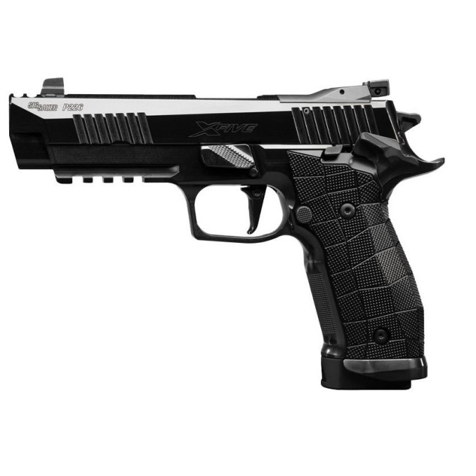 Пістолет спортивний Sig Sauer P226, 9MM, 4.4IN, RESERVE, SAO, X-RAY 3, AL GRIP, (3) 20RD, COMP, OR
