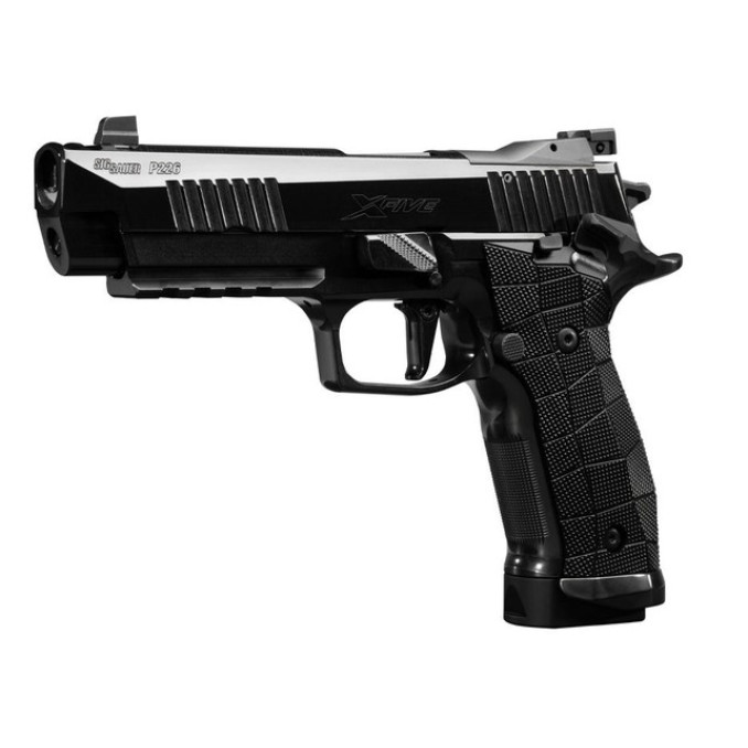 Пістолет спортивний Sig Sauer P226, 9MM, 4.4IN, RESERVE, SAO, X-RAY 3, AL GRIP, (3) 20RD, COMP, OR