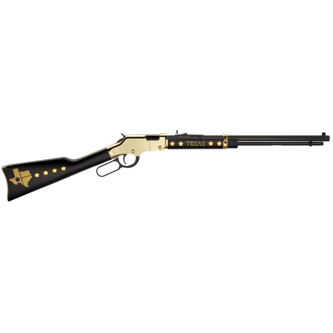 Карабін Henry H004TX GB Texas Gold Edition кал. .22 LR, ствол 508 мм