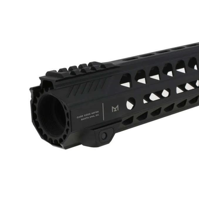 Цівка Strike Rail 15.5" Mlok з поручнем для захисту рук AR15
