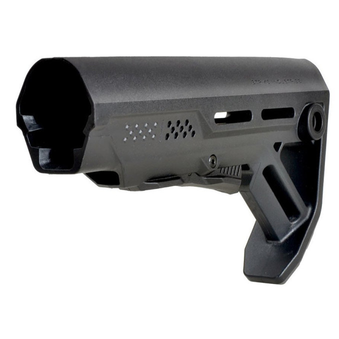 Телескопічний приклад Strike Industries MOD1 Stock для AR. Колір: Чорний