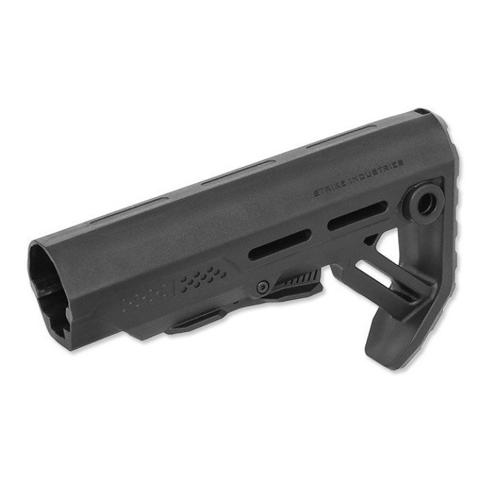 Телескопічний приклад Strike Industries MOD1 Stock для AR. Колір: Чорний
