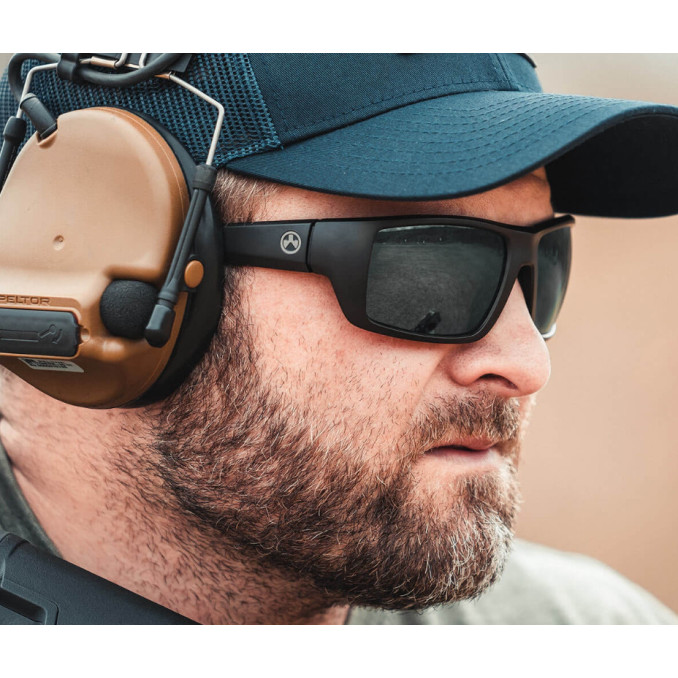 Очки Magpul* Apex – черная оправа, серая линза