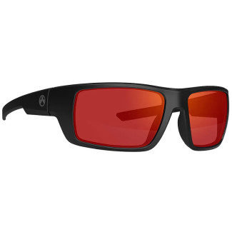 Очки Magpul* Apex, поляризационные - черная оправа, серая линза/красное зеркало