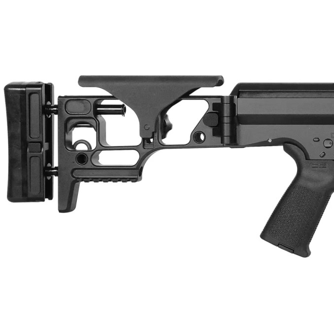 Карабин Barrett MRAD FOLDING STOCK CAL 338 Lapua Magnum 26" с канавкой (660 мм) черный Cerakote