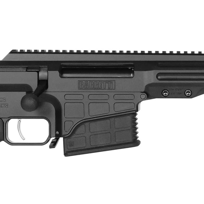 Карабин Barrett MRAD FOLDING STOCK CAL 338 Lapua Magnum 26" с канавкой (660 мм) черный Cerakote