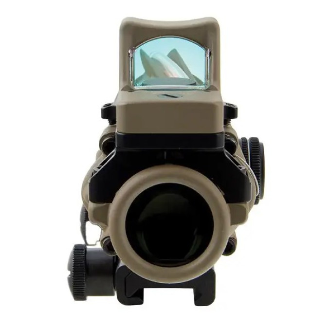 Приціл Trijicon ACOG 4x32 сітка .223 Red Chevron/RMR Type 2 3.25 MOA. FDE