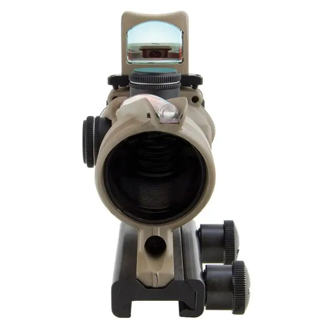Приціл Trijicon ACOG 4x32 сітка .223 Red Chevron/RMR Type 2 3.25 MOA. FDE