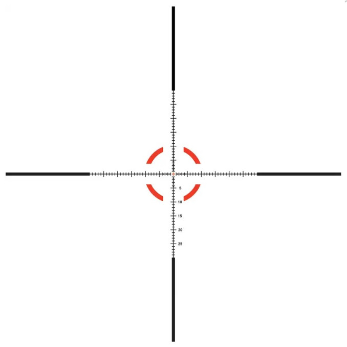 Прицел оптический Trijicon Credo 1-8x28 сетка Segmented Circle с подсветкой
