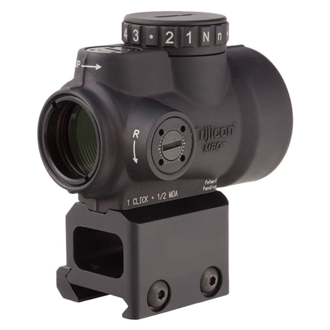 Приціл коліматорний Trijicon MRO 1х25 точка 2 MOA з червоною підсвіткою