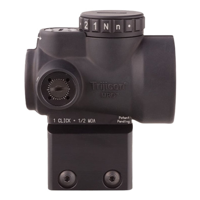 Приціл коліматорний Trijicon MRO 1х25 точка 2 MOA з червоною підсвіткою