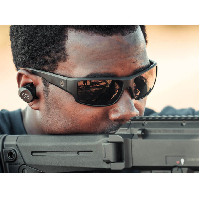 Альпинистские очки Magpul*, поляризованные - черная оправа, серо-зеленая линза