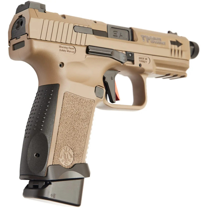 Пистолет спортивный Canik TP9 Elite Combat кал. 9 мм (9х19). FDE