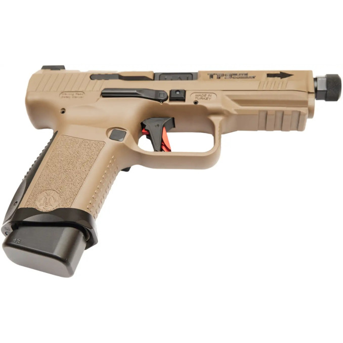 Пистолет спортивный Canik TP9 Elite Combat кал. 9 мм (9х19). FDE