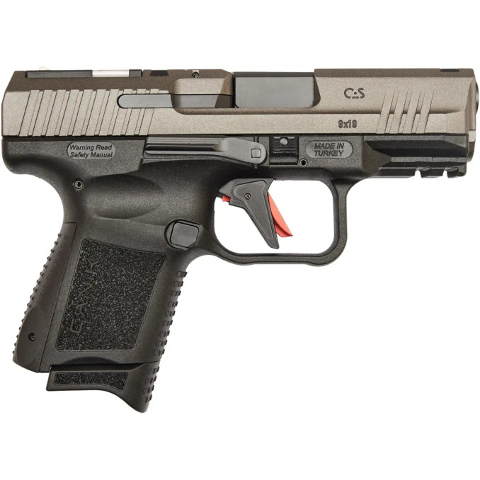 Пистолет спортивный Canik TP9 SUB Elite CAS кал. 9 мм (9х19). Tungsten