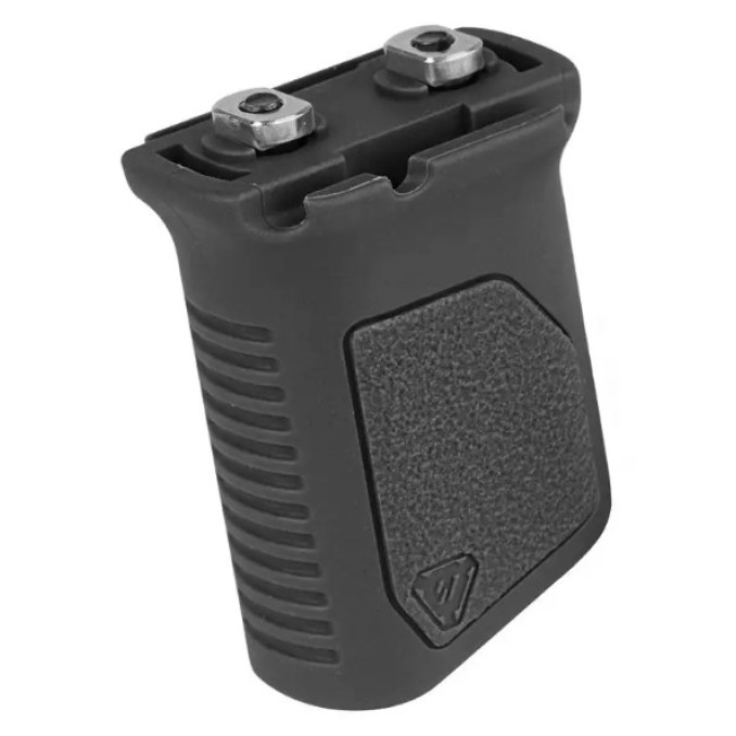 Вертикальна кутова рукоятка Strike Industries з кабелепроводом - коротка